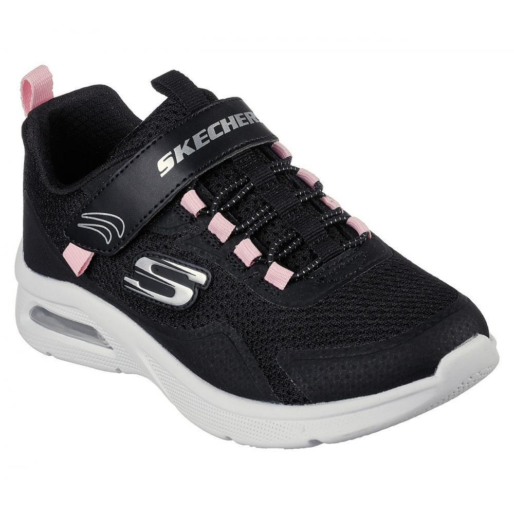 Zapatilla Niña Microspec Max Negro Skechers-4