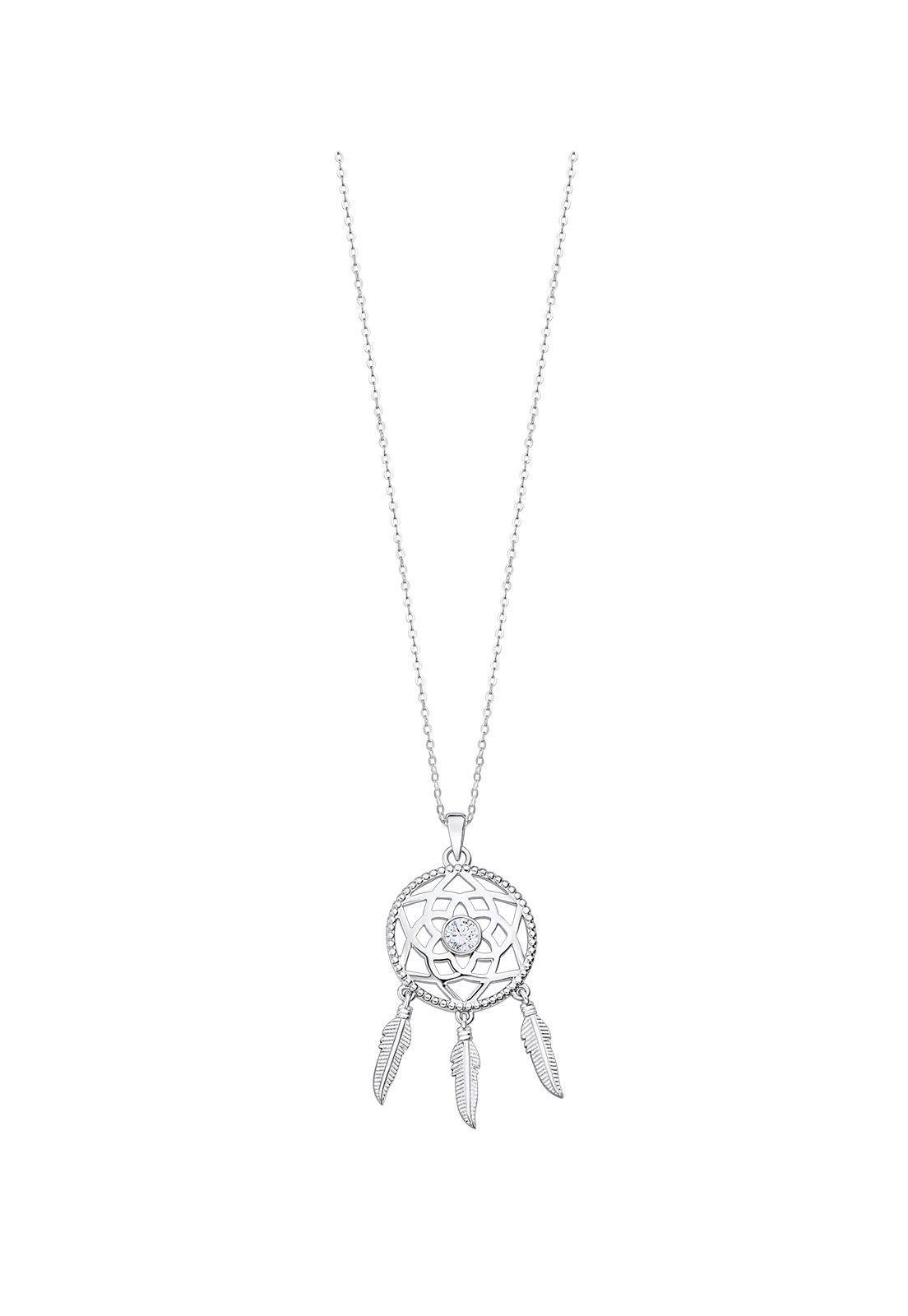 Collar Plata LP3000-1/1 Lotus Silver Mujer Mystic-0
