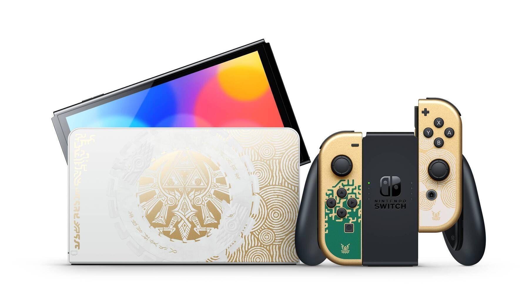 Consola Nintendo Switch OLED The Legend of Zelda: Tears of the Kingdom-1