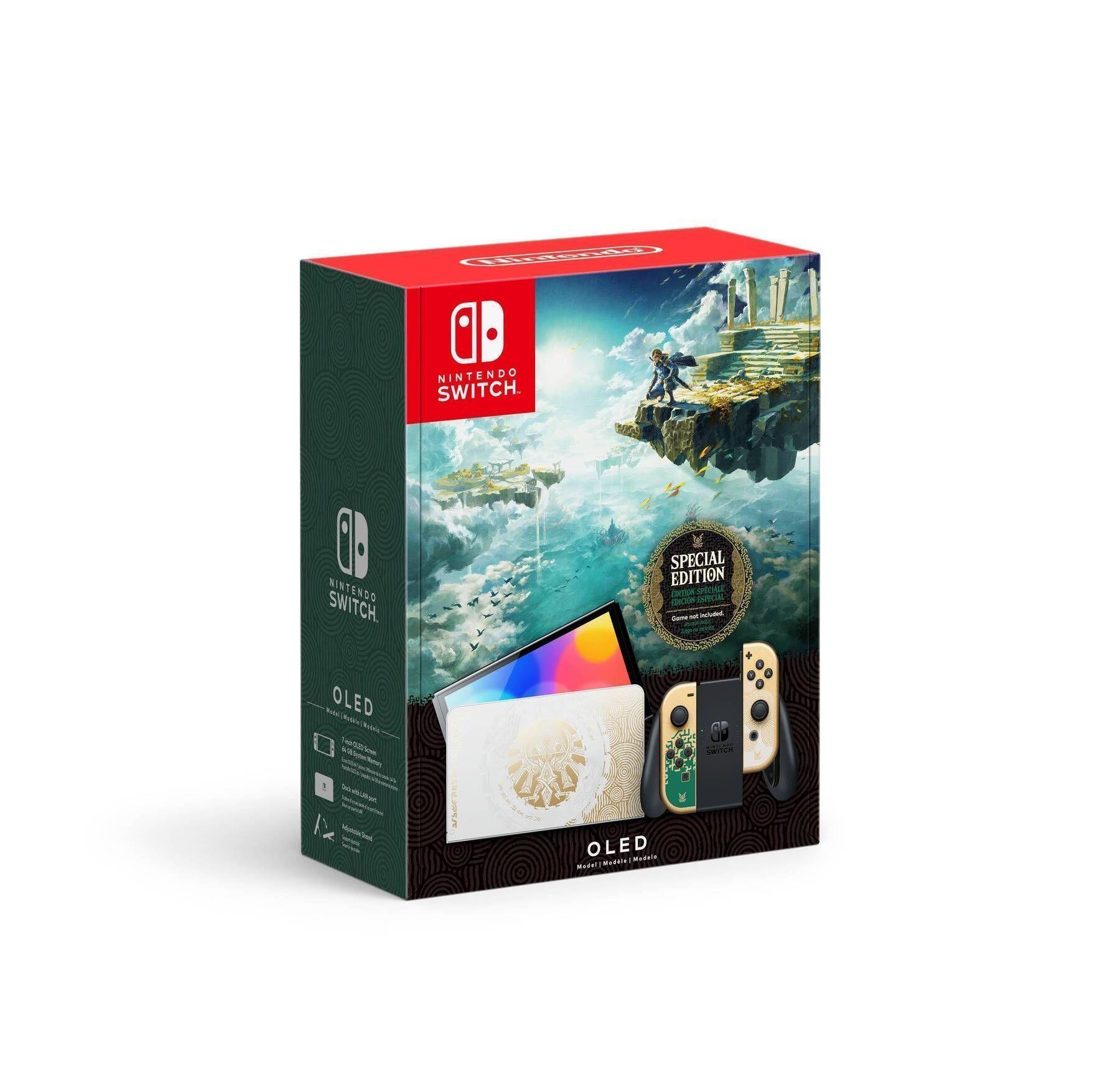 Consola Nintendo Switch OLED The Legend of Zelda: Tears of the Kingdom-0