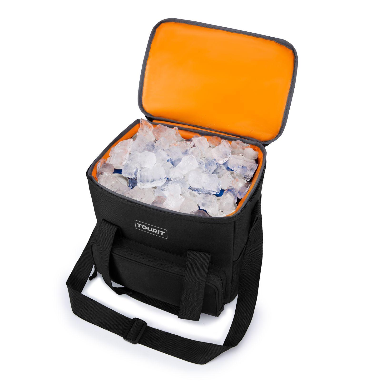 Tourit Cooler Bag refrigerador aislado portátil de 14L -Negro-2