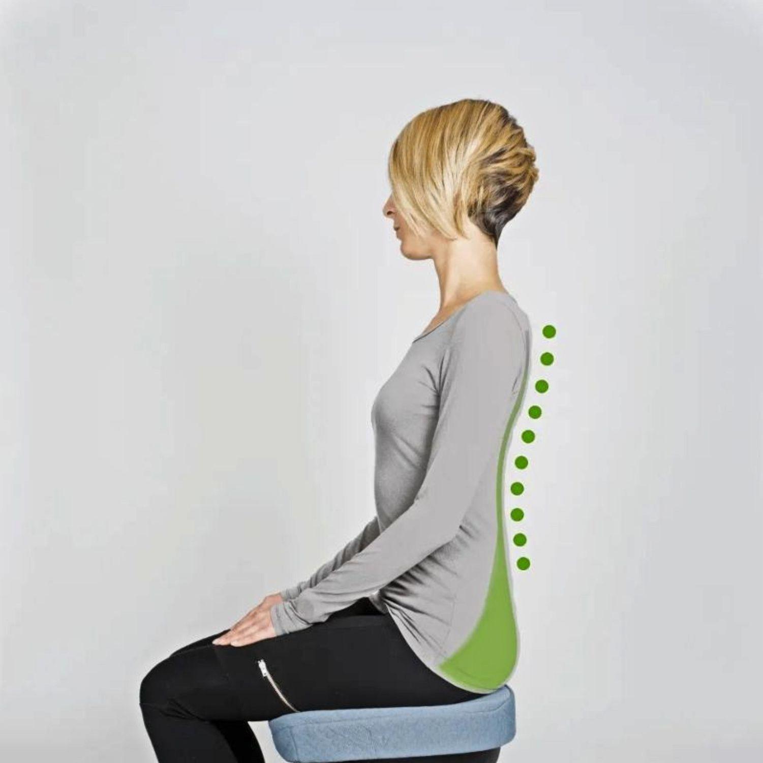 Cojín Soporte Silla - Ergonómico Lumbar-1