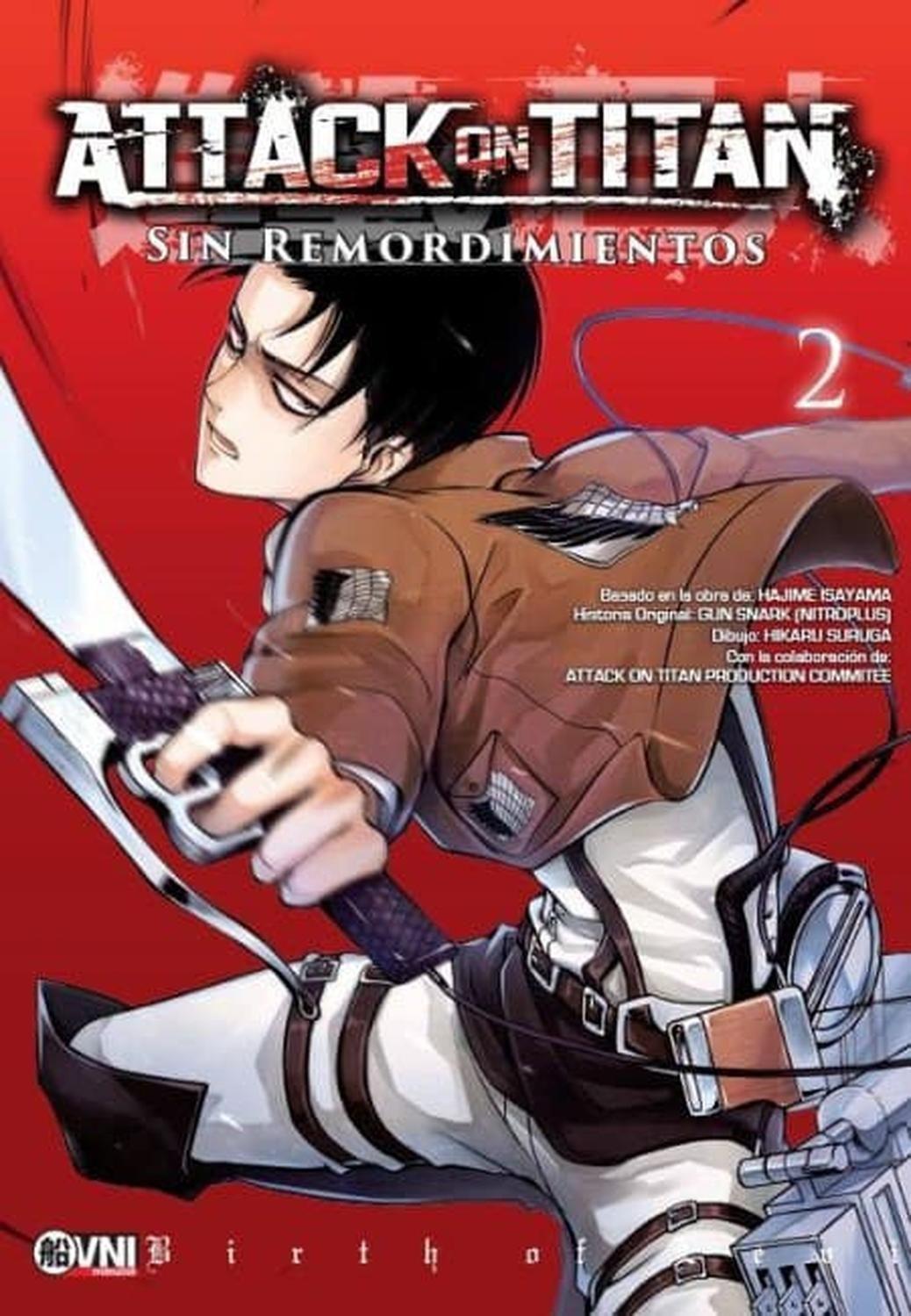 Manga Attack On Titan - Sin Remordimientos 02 - Argentina-0