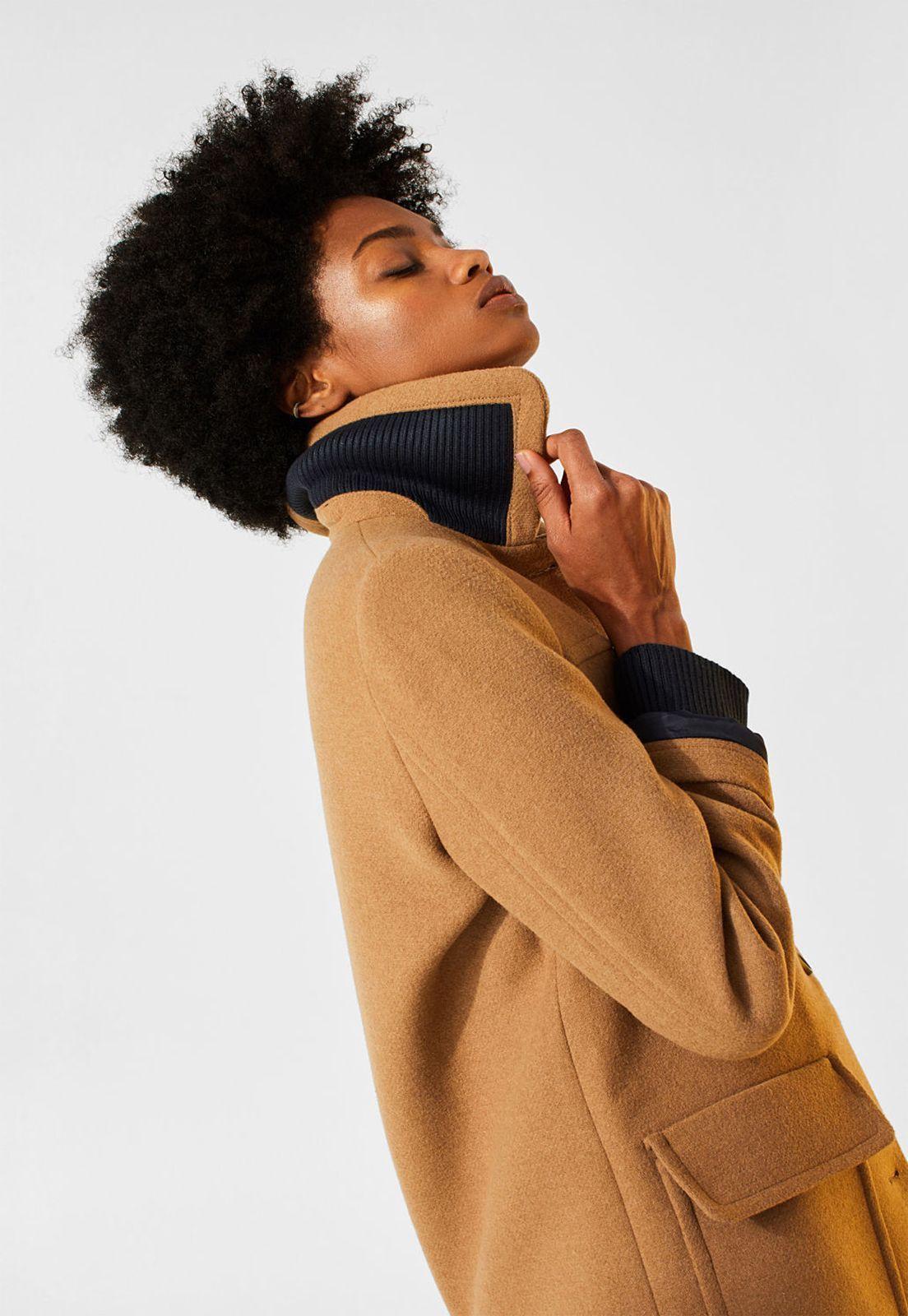 Con lana: abrigo con cuello de solapas-6