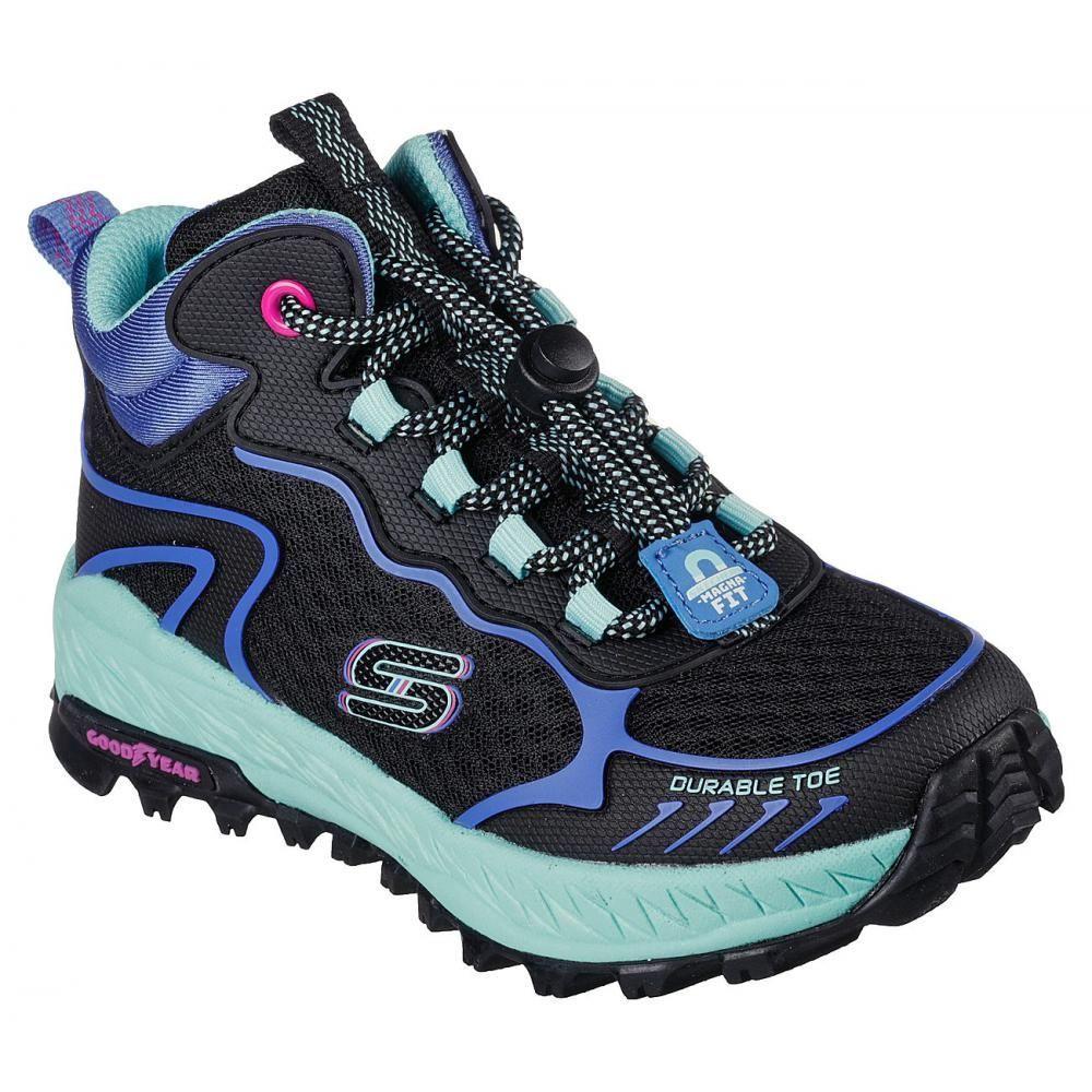 Botin Niña Fuse Tread Negro Skechers-2