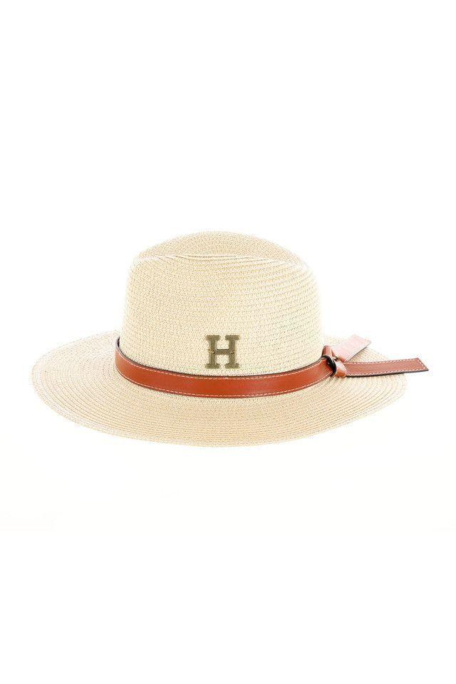 Sombrero Beige Trigal Ecocuero Humana-0