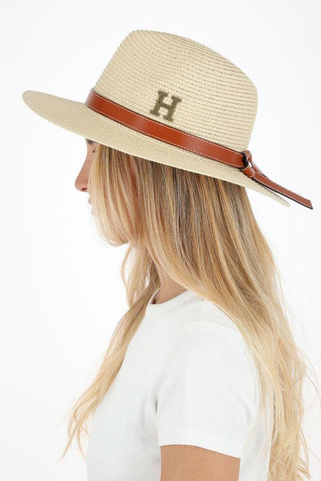 Sombrero Beige Trigal Ecocuero Humana-2