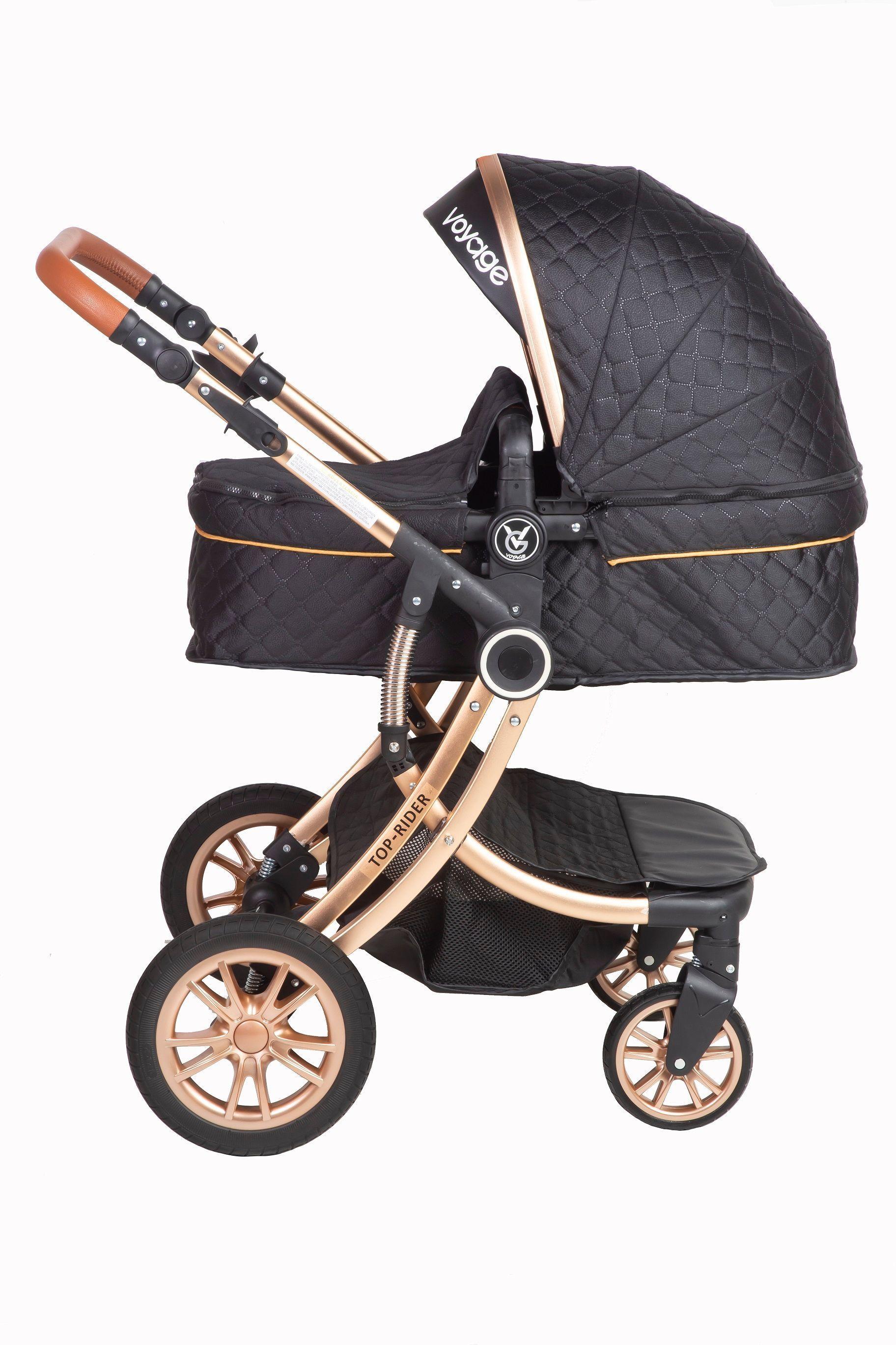Coche Travel System Top Rider Black-3