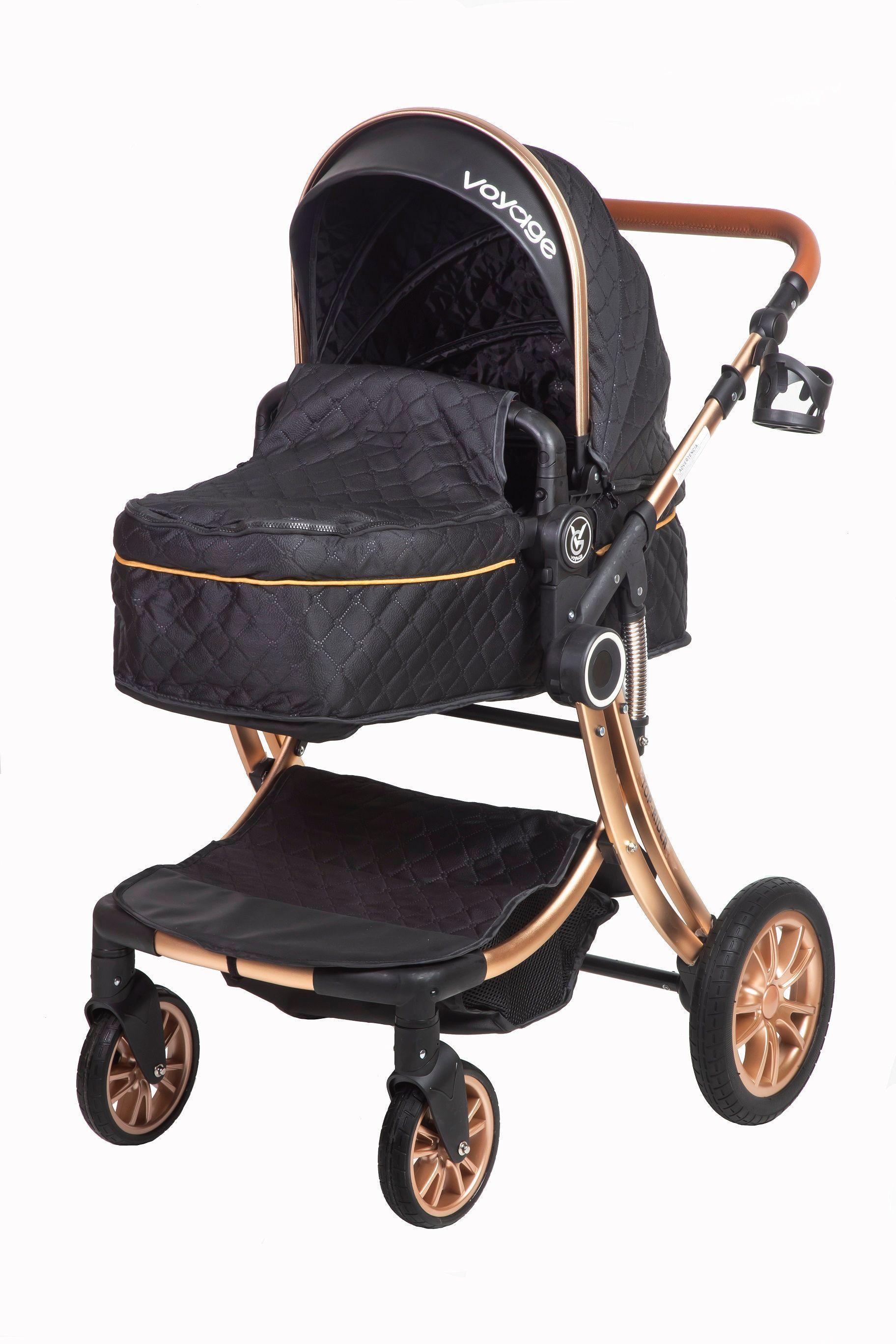 Coche Travel System Top Rider Black-1