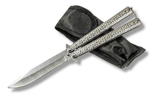 Navaja Mariposa Profesional Silver Cobra Al80-0