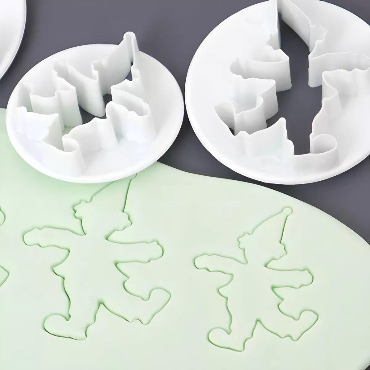 3 Moldes De Galleta Cortador Galletas Moldes Galletas Payaso-3