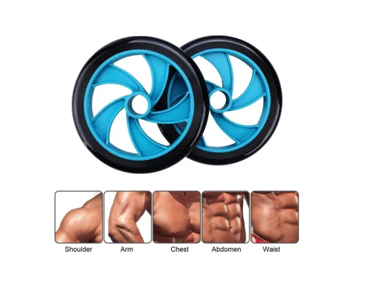 Rueda Ejercicios Abdominal + Mini Alfombra-3