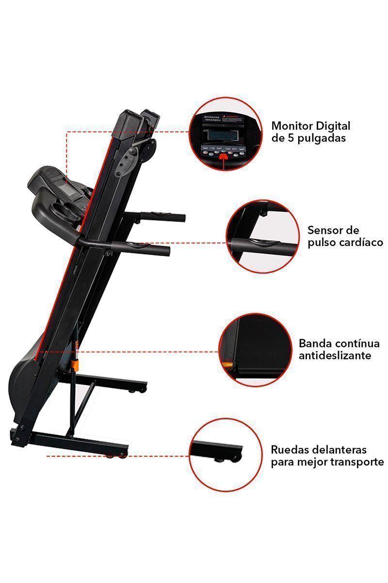 Trotadora Eléctrica DJ-400 Inclinación Manual-3