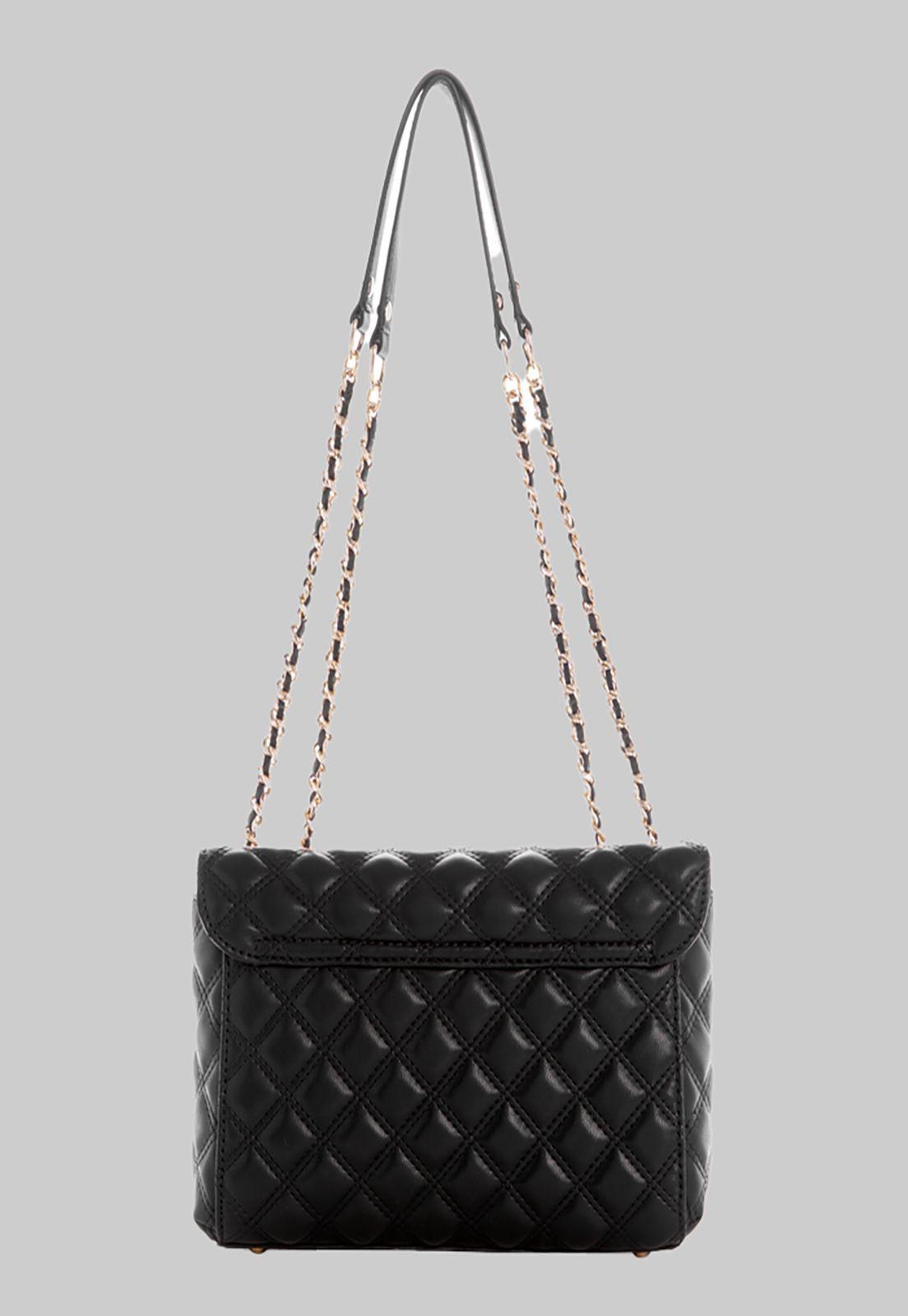 Cartera Guess Kai Convertible Crossbody Flap Bla Negro-2