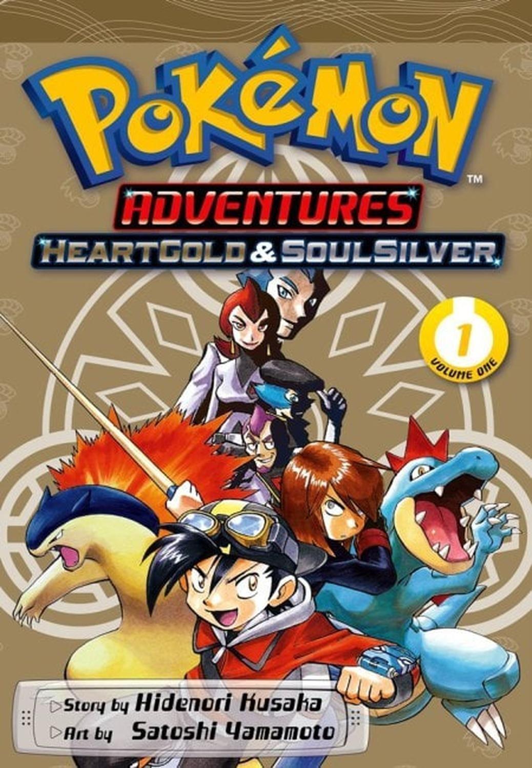 Manga Pokémon Adventures - HeartGold And Soulsilver 01 (En Inglés) - USA-0