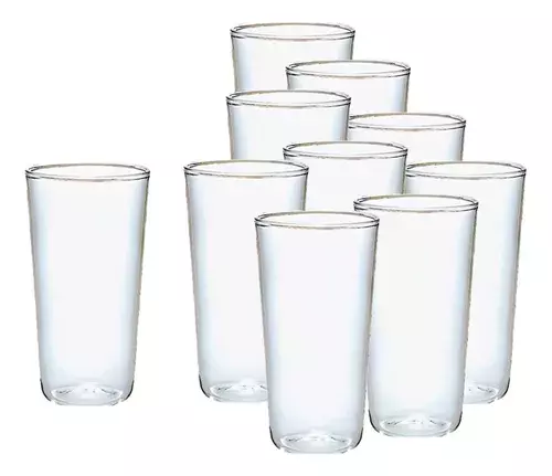 50 Set Vasos Desechables Vaso Plastico Vasos Acrilicos 300ml  X5-101669-3