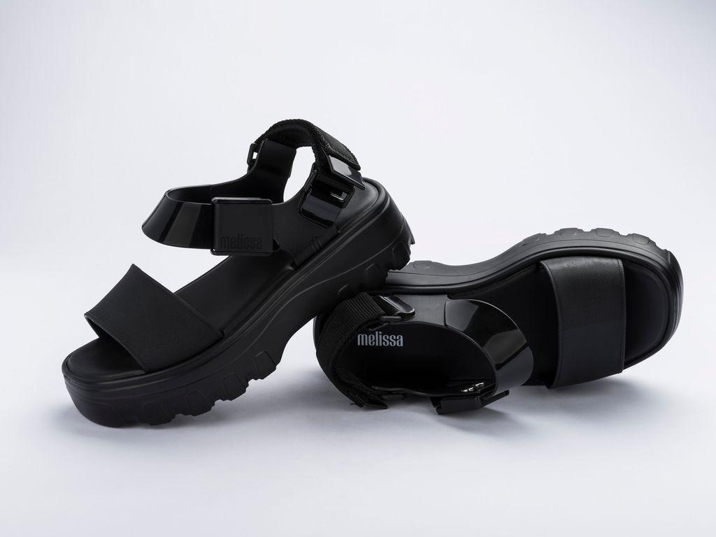 Sandalia Kick Off Sandal Negro Melissa-3