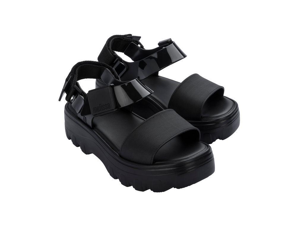 Sandalia Kick Off Sandal Negro Melissa-1