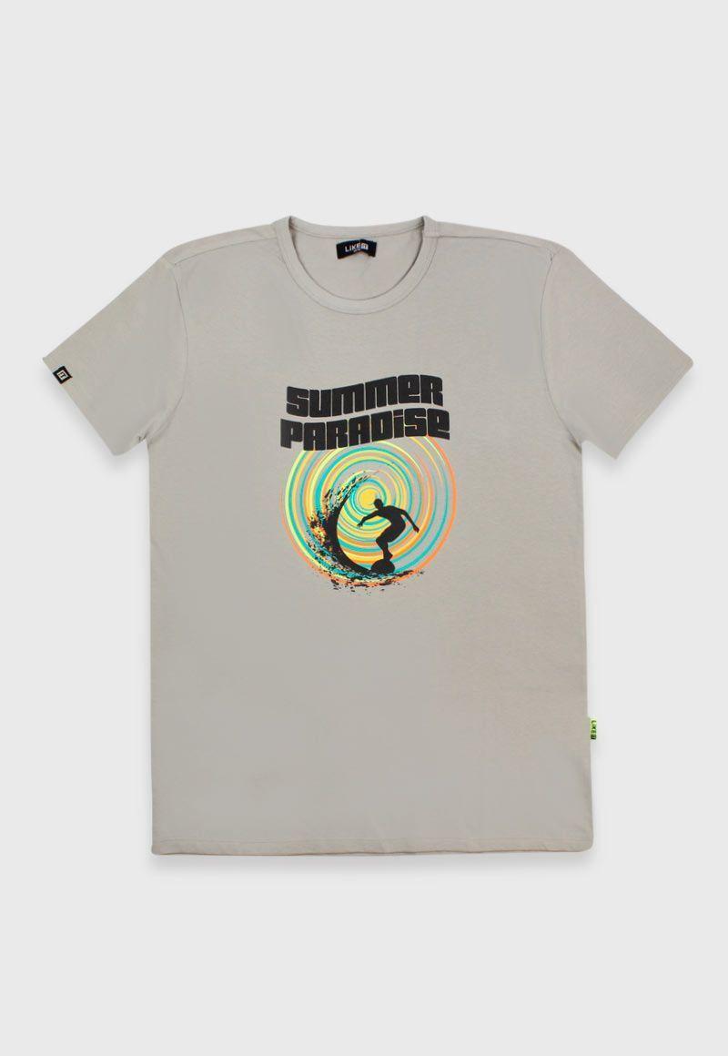 Polera teens niño estampada euforia 509-0