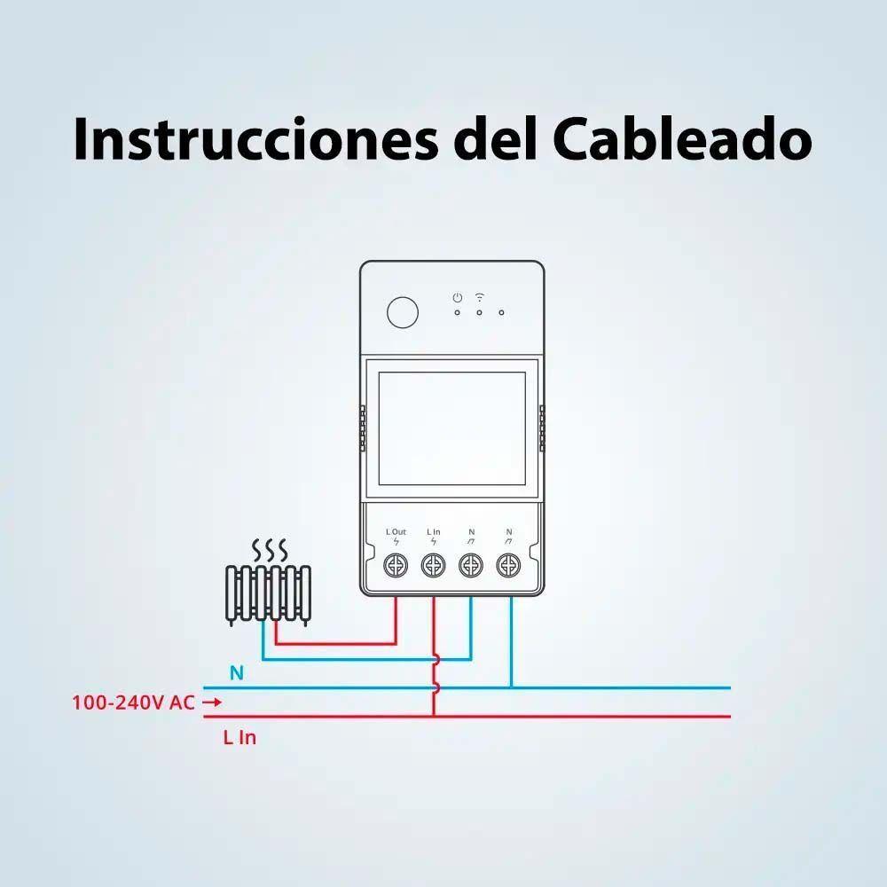 Interruptor WiFi TH Elite 20A-4