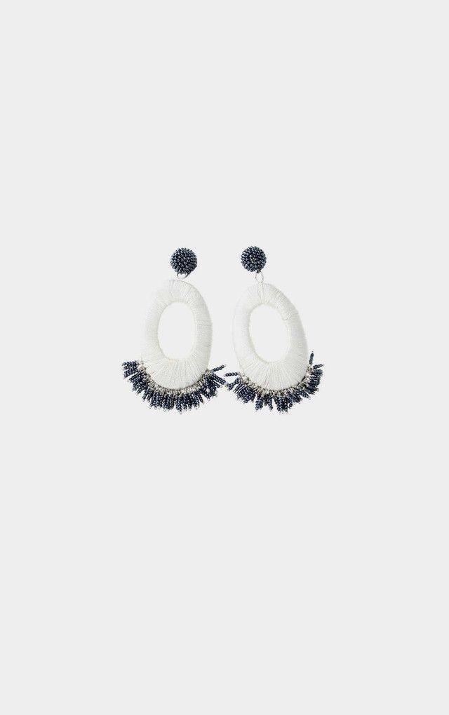 Aros Largo Beads Plateados Humana-0