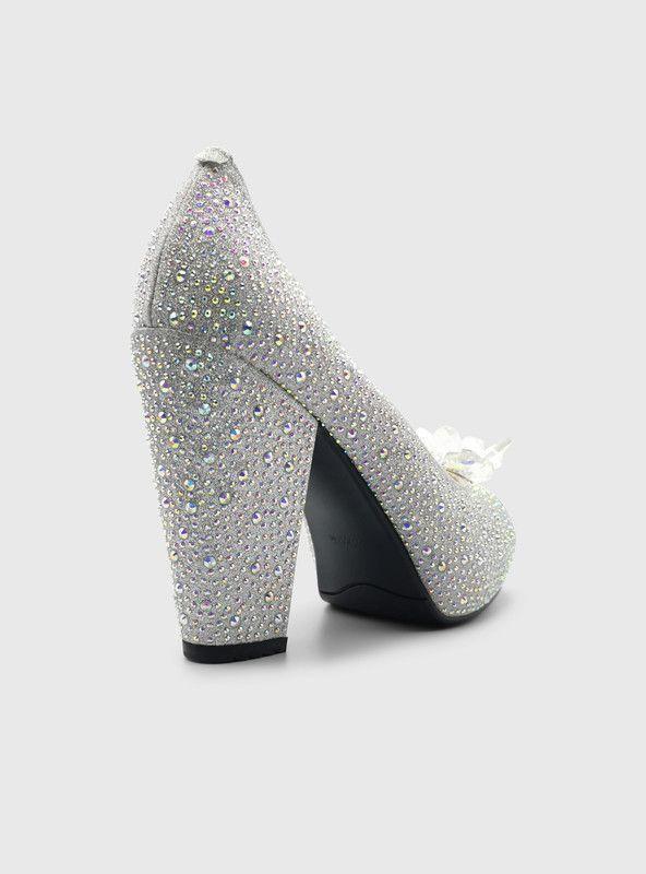 Zapato Toffy Co. Rafaela Plateado Mujer-3