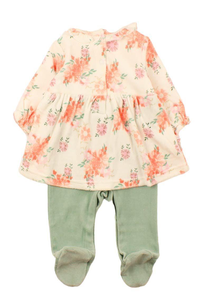 Osito Plush Vestido Newborn Ba Garden-1