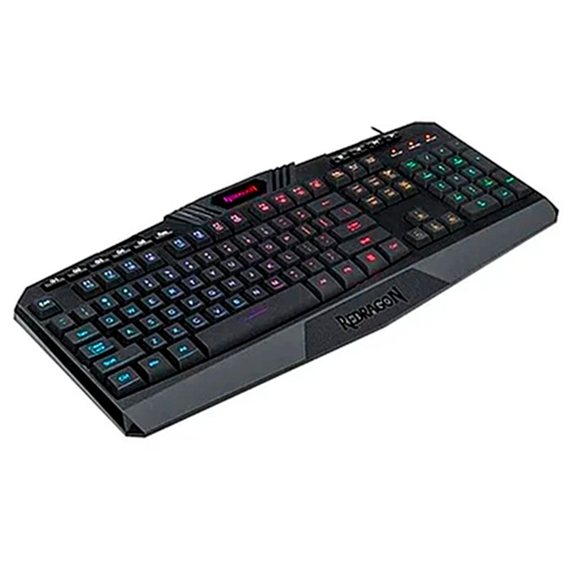 Teclado Gamer Redragon Harpe RGB K503A-3