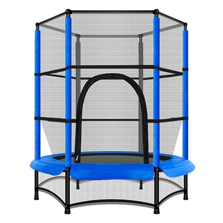 Cama Elástica 4.5ft 1.4Mts Con Malla de Protección-0