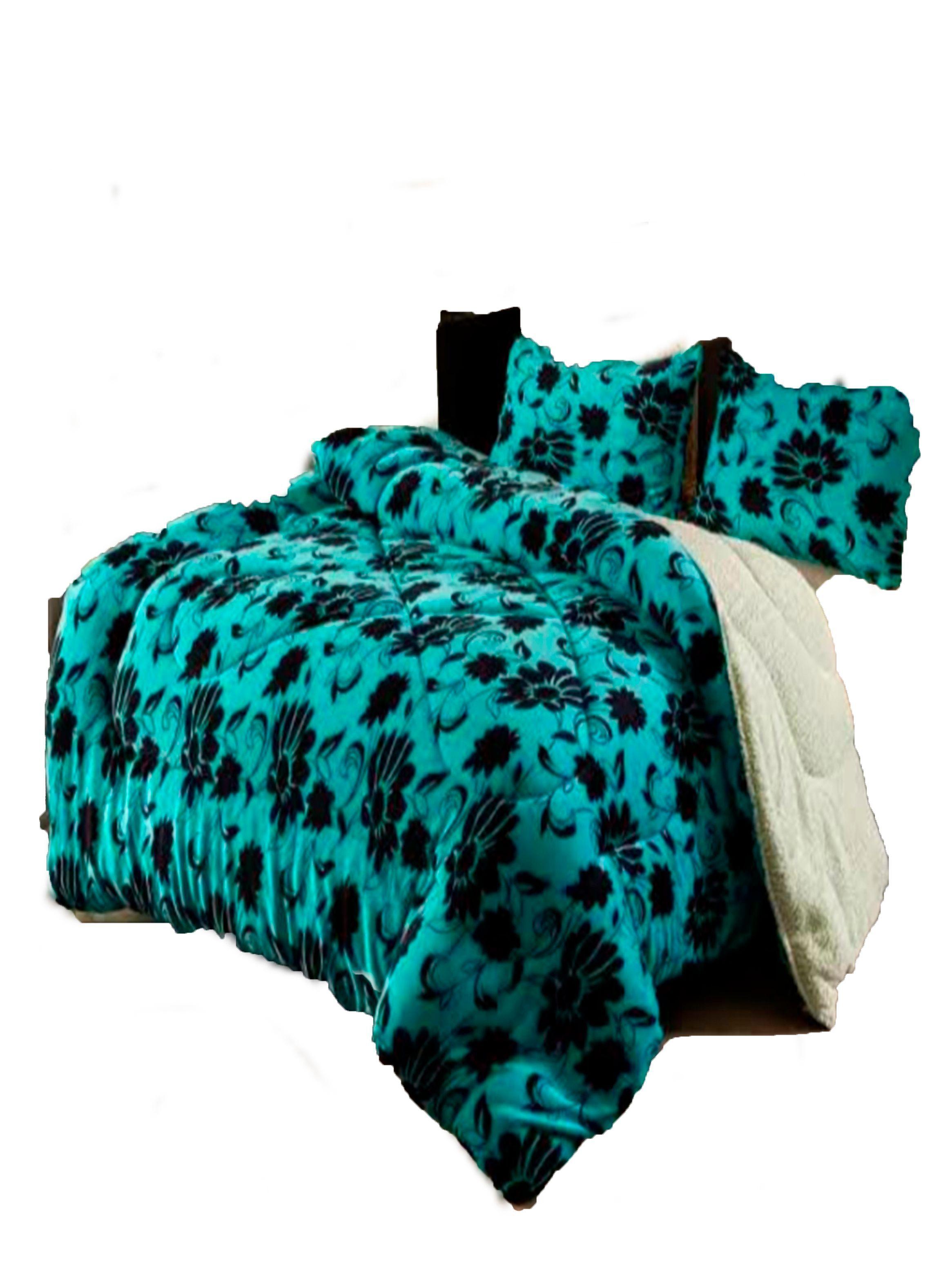 plumon cobertor chiporro turquesa 2.5-0