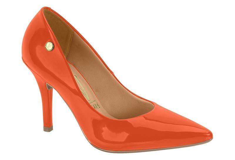 Zapato Mujer Taco Aguja Stiletto Naranjo 1184-1101 Vizzano-0