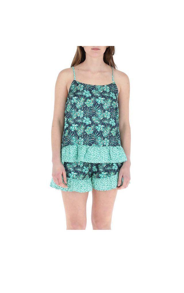 Pijama Corto Set Selva Verde Humana-1