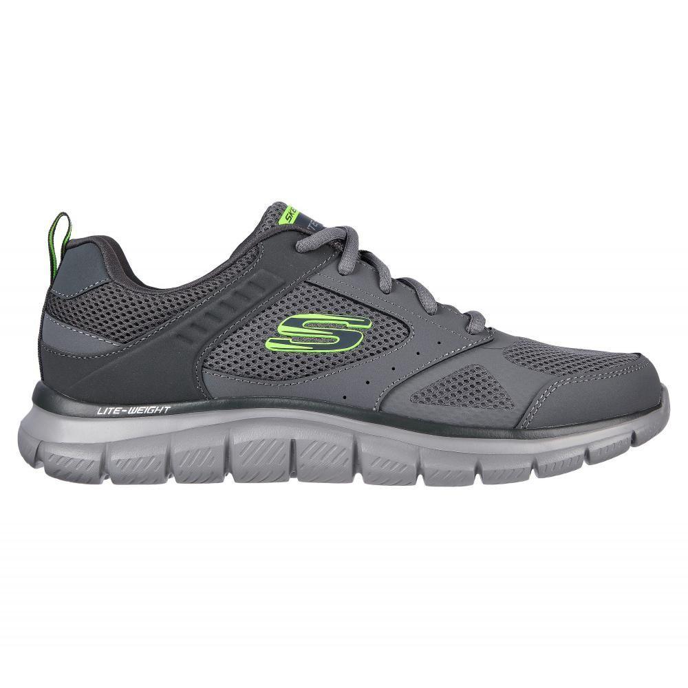 Zapatilla Hombre Track Gris Skechers-4