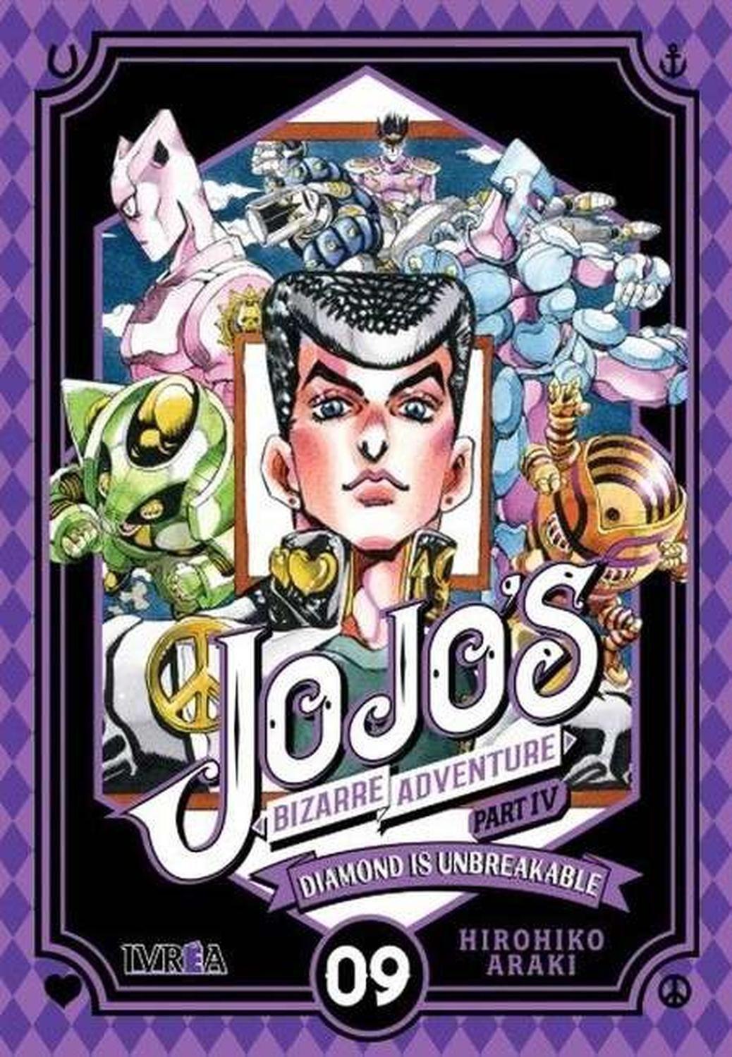 Manga Jojo's Bizarre Adventure - Parte N.º 04 - Diamond is Unbreakable 09 - España-0
