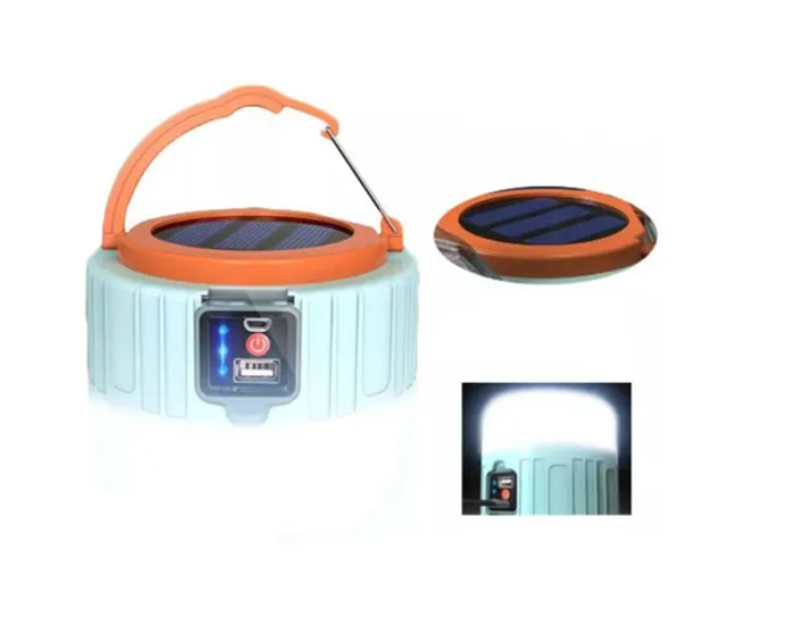 Lampara De Camping Usb Solar De Emergencia Multifuncional-2