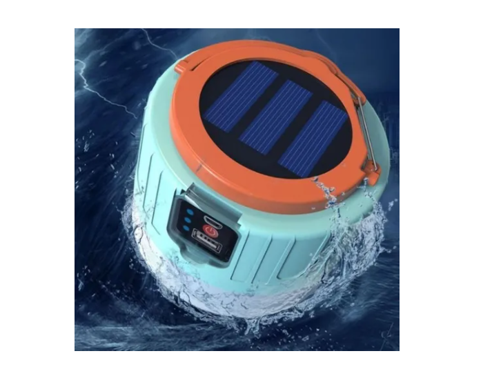 Lampara De Camping Usb Solar De Emergencia Multifuncional-4