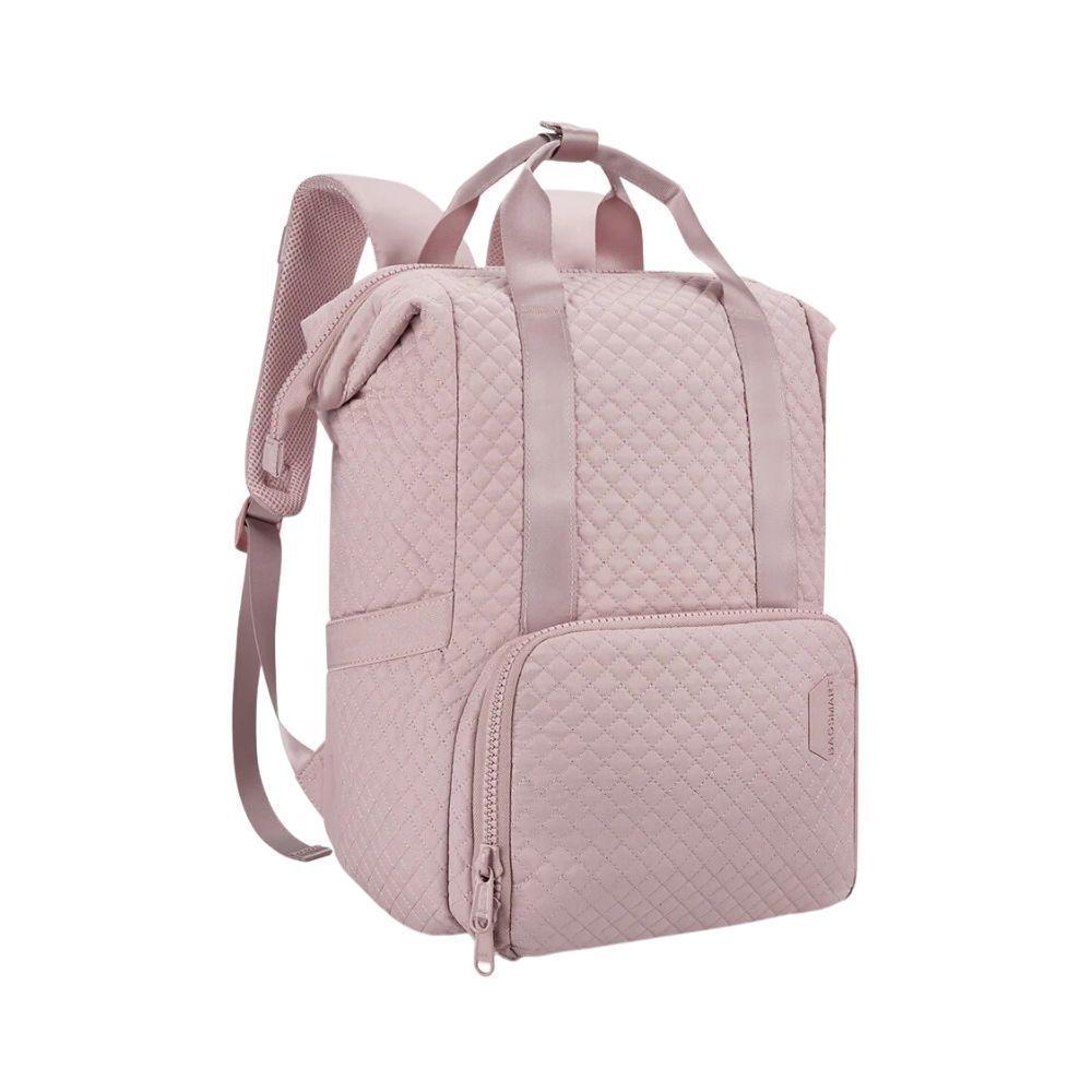 Bagsmart - Mochila con Lonchera Integrada Bonchemin para 15.6" - Rosado-2