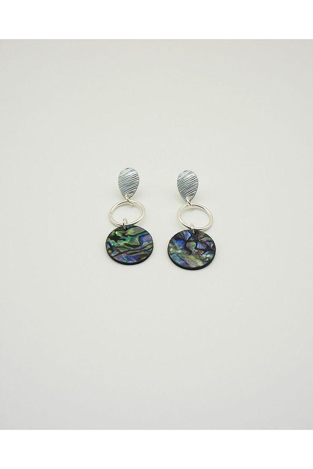 Aros Largos Plateados Seaweed Ocean ID-0