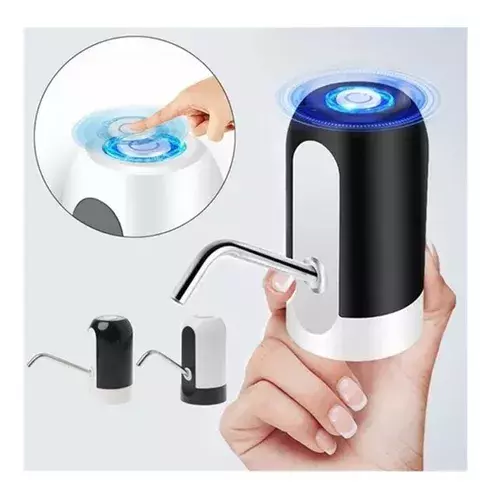 Bomba Dispensador Usb Agua Electrónico Recargable Botellón-5