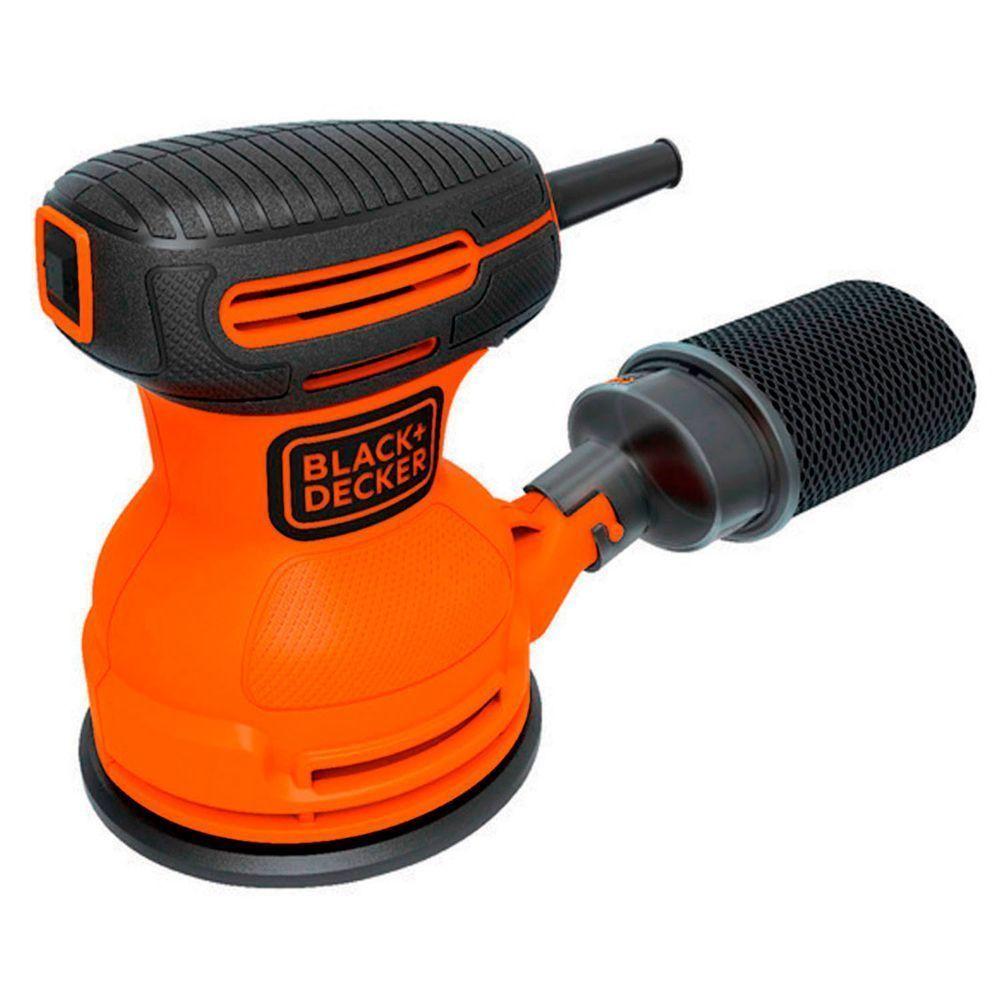 Lijadora Roto-Orbital 180W  Bdero100-B2C Black - Decker-0