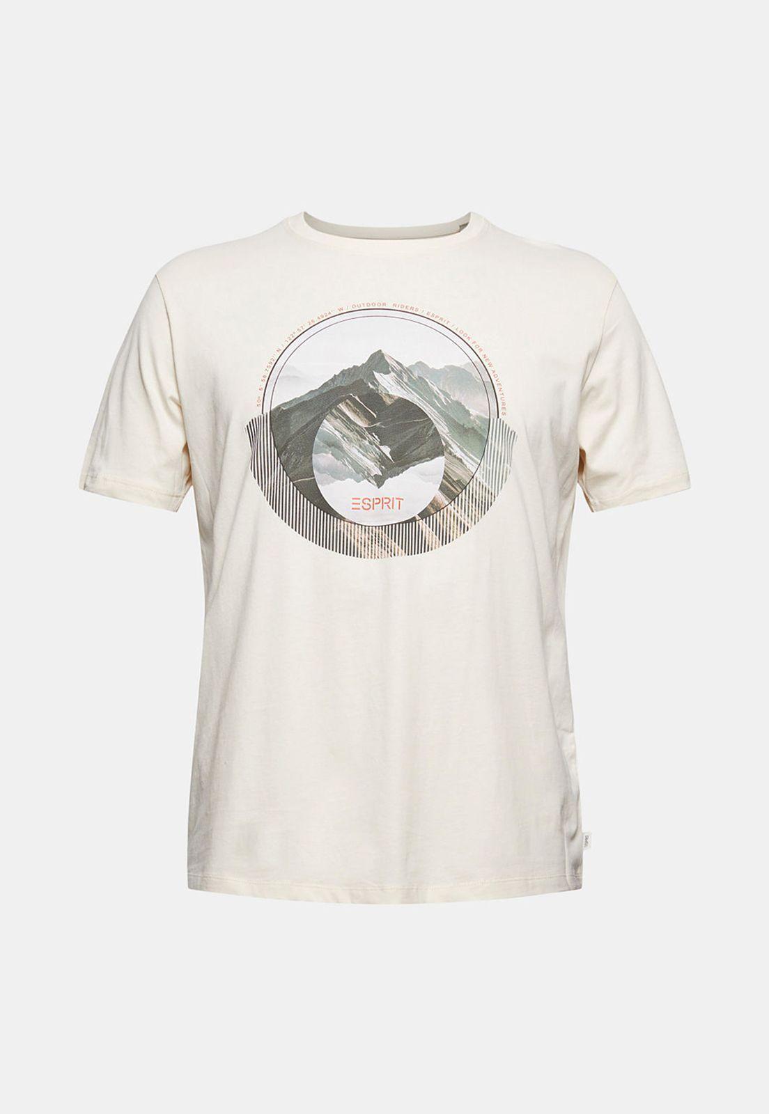 Polera Hombre Manga Corta Estampada Esprit-3
