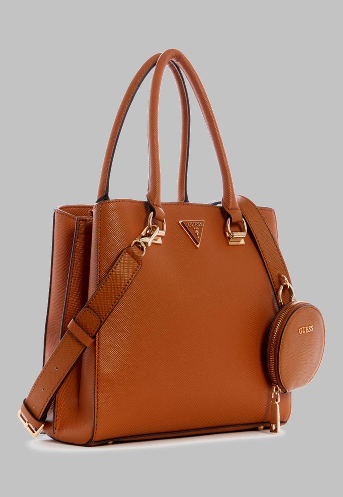 Cartera Guess Alexie Girlfriend Satchel Lgc Café-1