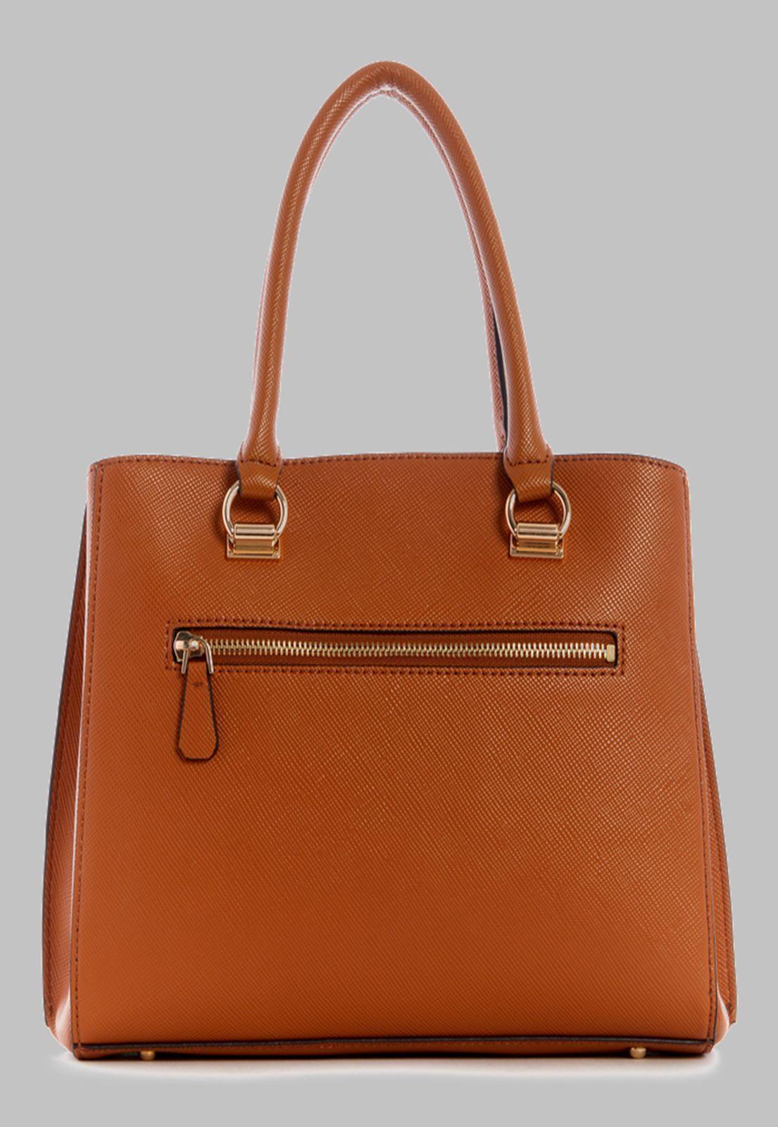 Cartera Guess Alexie Girlfriend Satchel Lgc Café-2