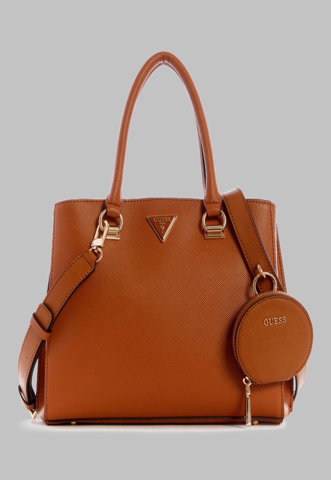 Cartera Guess Alexie Girlfriend Satchel Lgc Café-0