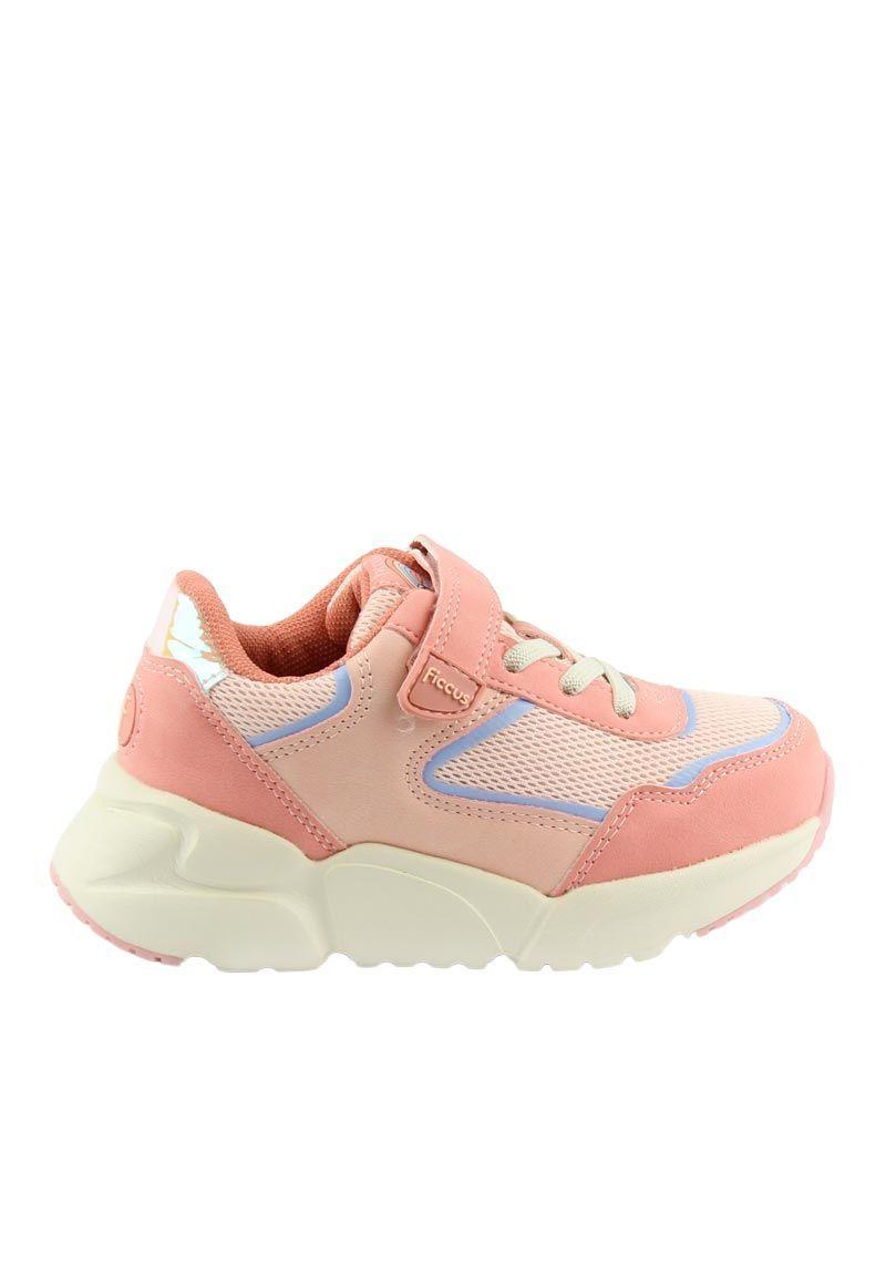 Zapatilla sport velcro elástico   a caminar niña 857-0