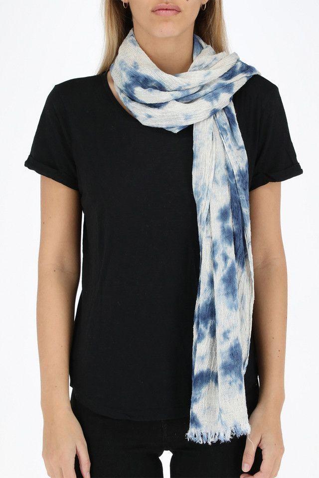 Pañuelo Estampado Azul Beachcomber Tiedye Humana-2