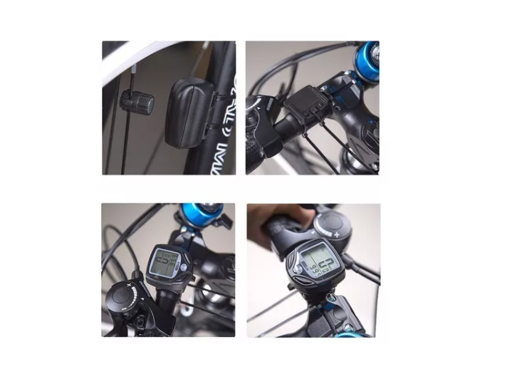 Ciclocomputador Velocimetro Inalambrico Para Bicicleta-3