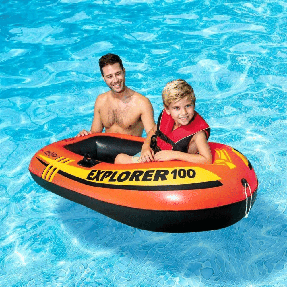 Bote Inflable Explorer 100 Capacidad 55 Kg-3