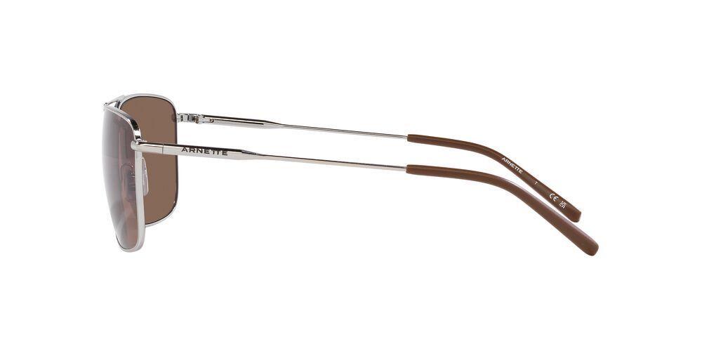 Lentes De Sol Arnette 0AN3088 Boulevardier Plateado Hombre-2