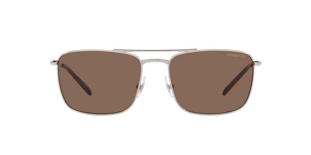 Lentes De Sol Arnette 0AN3088 Boulevardier Plateado Hombre-0